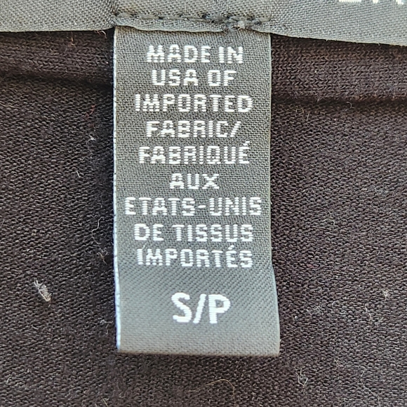 Eileen Fisher Women's Vest Small Black Whimsigoth Witchy Oversized Knit Pockets - Picture 6 of 10